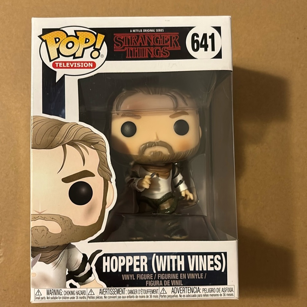 Funko POP! TV: Strangers Things - Hopper with Vines